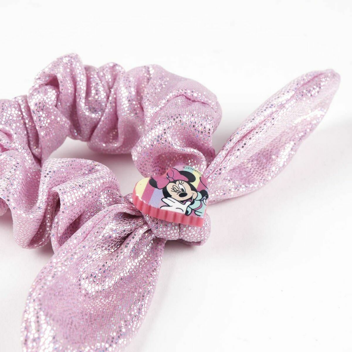 Elastici per Capelli Disney Rosa Minnie Mouse Fiocco Set